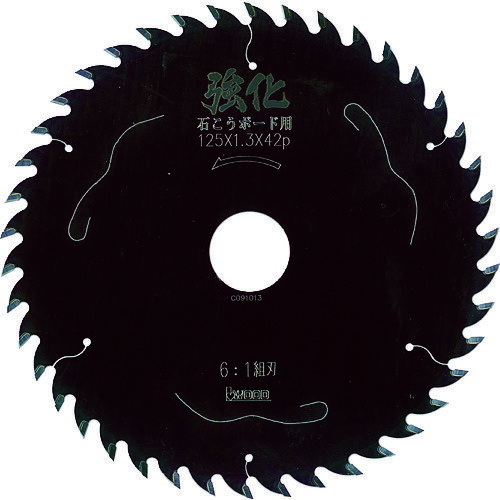 ■IWOOD チップソー(建材用) 強化石こうボード用 Φ125 97291(4140133)