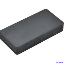 ■TRUSCO フェライト磁石 角形 60mmX30mmX10mm 1個入 TF60K1P(4151887)