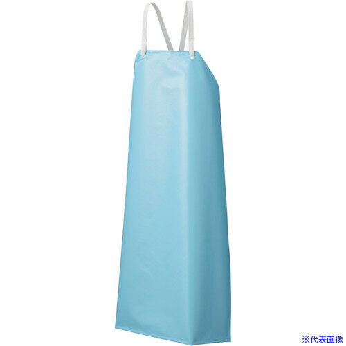 ■船橋 ウレタンシームレスエプロン 胸 ブルー Sサイズ AF5300BLS(4153394)[送料別途見積り][法人・事業所限定][掲外取寄]