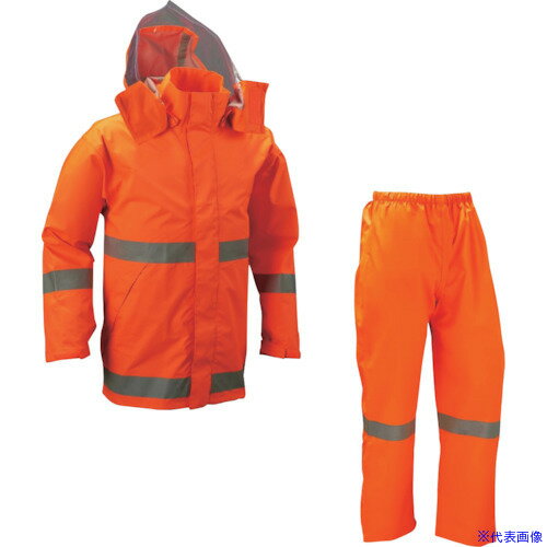 ■船橋 ライジングレイン オレンジ 5Lサイズ FS10000OR5L(4154930)[送料別途見積り][法人・事業所限定][掲外取寄]