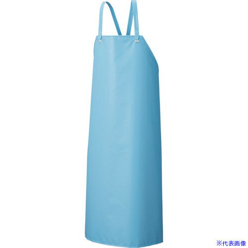 ■船橋 カルタイユエプロン 胸 ブルー Sサイズ AF8000BLS(4156482)[送料別途見積り][法人・事業所限定][..