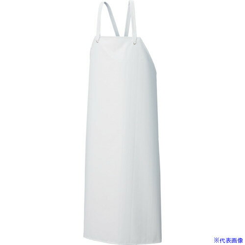 ■船橋 カルタイユエプロン 胸 ホワイト Mサイズ AF8000WHM(4156538)[送料別途見積り][法人・事業所限定..
