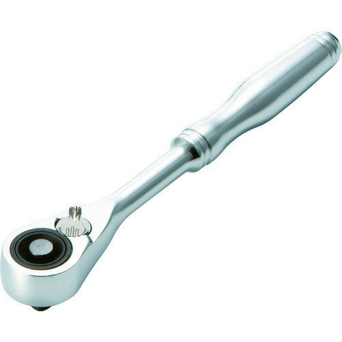 ■TRUSCO ラチェットハンドル 差込角6.35 全長140mm TSRH2B(4162391)