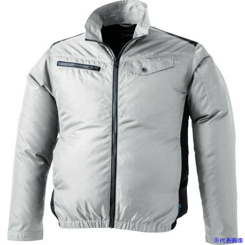 オレンジブック トラスコ中山　TRUSCOCHUSAN WZ ミニリップ・ジャケット シルバー XXL 〔品番:910926XXL〕[ 注番:4164738]特長●暑さからの開放を実感できる高い効果を身軽に、気軽にルックス良く味わえる。仕様...