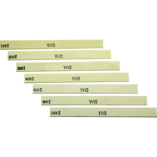 オレンジブック トラスコ中山　TRUSCOチェリー 金型砥石 YHS(硫黄入り) (10本入) 400# 〔品番:S63D〕[ 注番:4167899]特長●硫黄を含浸させた砥石です。●粗仕上げ、中仕上げ用砥石です。●仕上げ面が均一に仕上がります。●湿式で使用ください。用途●フライス、旋盤加工の面仕上げ。●硬い砥石なので角部の研磨。●金型用研磨砥石。仕様●粒度(#)：400●色：黄●長さ(mm)：150●幅(mm)：13●厚さ(mm)：3仕様2材質/仕上●原料（Sic）●結合剤（SiO2）●硫黄含浸セット内容/付属品注意原産国（名称）日本JANコード4538709001388本体質量125gオレンジブック トラスコ中山　TRUSCOチェリー 金型砥石 YHS(硫黄入り) (10本入) 400# 〔品番:S63D〕[注番:4167899][本体質量：125g]《包装時基本サイズ：150×35×15》〔包装時質量：170g〕分類》電動・油圧・空圧工具》研削研磨用品》砥石☆納期情報：仕入れ先通常在庫品 (欠品の場合有り)