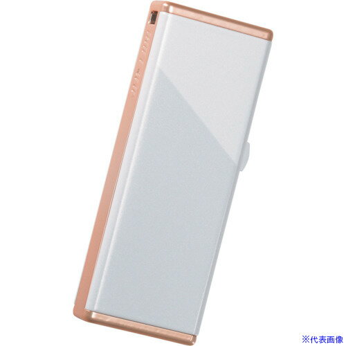 ■バッファロー 女性向け キャップレスデザイン USB3.0用 USBメモリー 32GB ロイヤルホワイト RUF3JW32G..