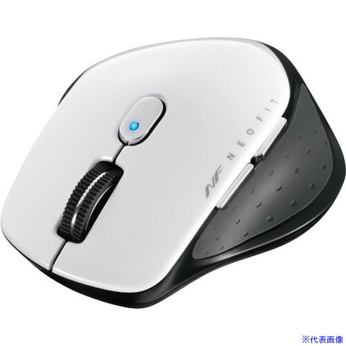 ■BUFFALO 無線 BlueLED 5ボタン NEOFITマウス Sサイズ ホワイト BSMBW510SWH(4170691)