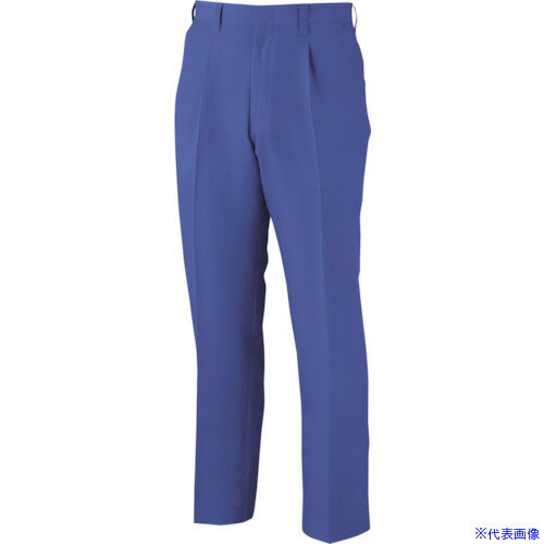 樂天商城 - ■CHUSAN ワンタックスラックス ロイヤルブルー 76 30034476(4170912)[送料別途見積り][法人・事業所限定][掲外取寄]