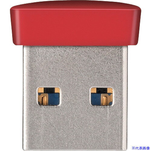 ■バッファロー USB3.0対応 マイクロUSBメモリー 16GB レッド RUF3PS16GRD(4172215)[送料別途見積り][法人・事業所限定][掲外取寄]