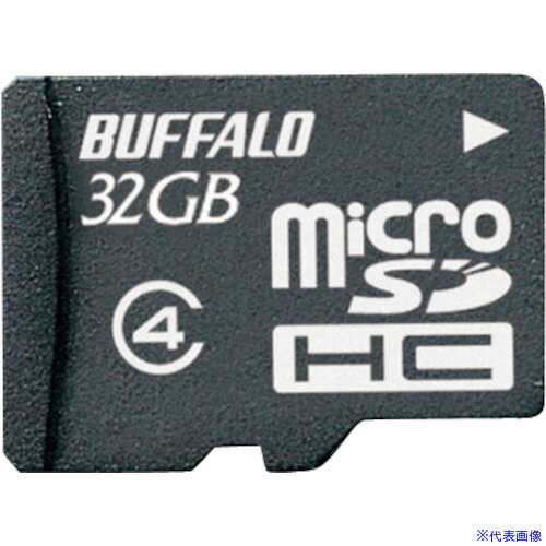 ■BUFFALO 防水仕様 Class4対応 microSDHCカード 32GB RMSDBS32GB(4172240)