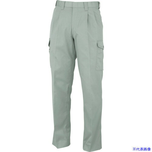 ■CHUSAN ツータックカーゴパンツ フェードグリーン 105 240536105(4177157)[送料別途見積り][法人・事業所限定][掲外取寄]