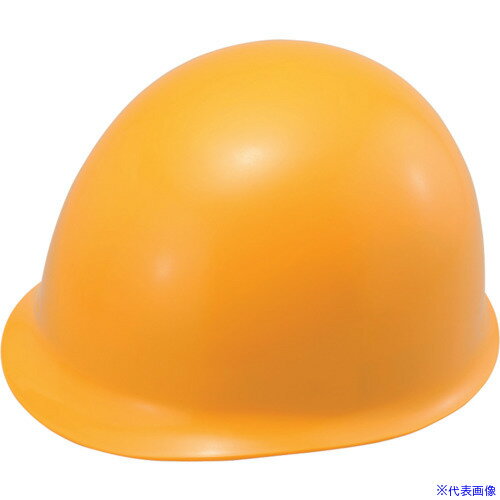 ■タニザワ ABS製MP型ヘルメット 黄 148EY2J(4185161)