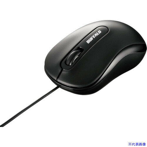 ��BUFFALO ͭ�� ���ؼ��ޥ��� 3�ܥ��󥿥��� M������ �֥�å� BSMOU050MBKZ(4186317)