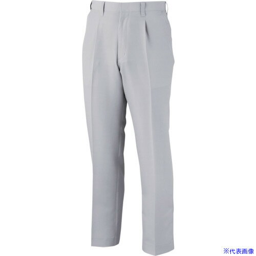 ■CHUSAN ワンタックスラックス シルバー 130 300326130(4191028)[送料別途見積り][法人・事業所限定][..