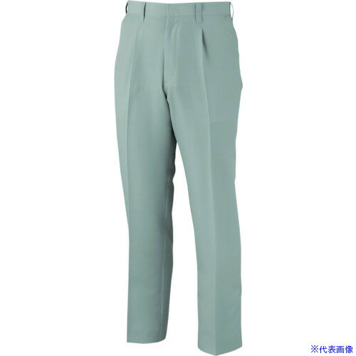 ■CHUSAN ワンタックスラックス フェードグリーン 76 30033676(4192083)[送料別途見積り][法人・事業所限定][掲外取寄]