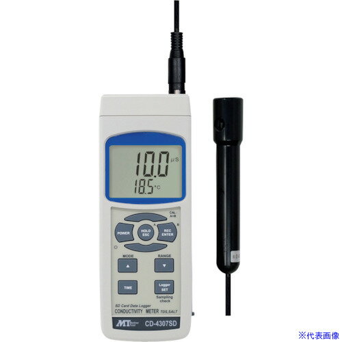 ■MT データロガーマルチ水質測定器 CD4307SD(4195034)[送料別途見積り][法人・事業所限定][掲外取寄]