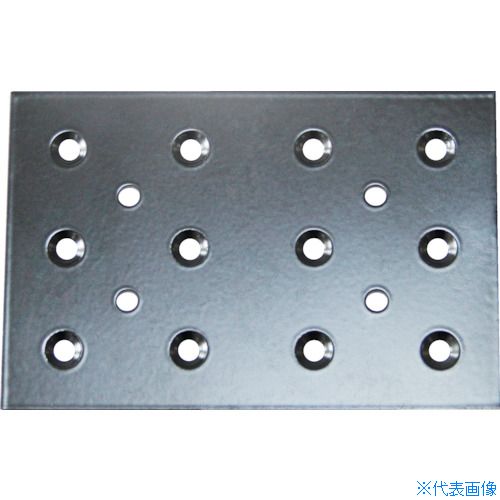 ■TRUSCO 2×4サポート 黒粉体塗装 帯