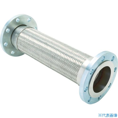 ■ZENSHIN フレキシブルメタルホース(フランジ型) 呼び径50A(2インチ) Z400050300(4204000)