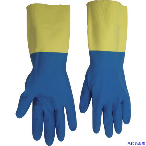 ■ビニスター 耐薬品手袋 ビューティーあつ手 L 268L(4204476)