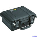 ■PELICAN スモールケース 1400 黒 340×295×152 1400BK(4205464)