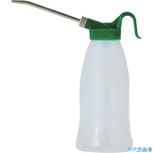 オレンジブック トラスコ中山　TRUSCOBOLL ボールオイラー 斜め型 300ml 〔品番:NS300〕[ 注番:4205635]特長●先端キャップが付いているので、内容物が漏れなく保管に便利です。●容器が半透明なので内容物が見えやすくなっています。●先端ノズルが細く、狭い箇所でも楽に注入することが出来ます。●容器を使用中、キャップに先端キャップをはめる場所がありますので使用中に便利です。仕様●容量(ml)：300●全長(mm)：184●色：緑●ノズル長(mm)：120●幅(mm)：70●奥行(mm)：160●高さ(mm)：184仕様2材質/仕上●本体：ポリエチレン（PE）　セット内容/付属品注意原産国（名称）ベトナムJANコード4952703201047本体質量50gオレンジブック トラスコ中山　TRUSCOBOLL ボールオイラー 斜め型 300ml 〔品番:NS300〕[注番:4205635][本体質量：50g]《包装時基本サイズ：75×145×210》〔包装時質量：25g〕分類》研究用品》ボトル・容器》オイラー・オイルジョッキ☆納期情報：仕入れ先通常在庫品 (欠品の場合有り)