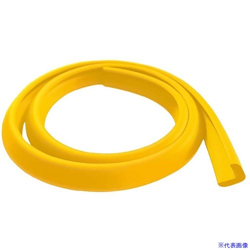 ■CAR−BOY 安心クッションL字型2m 細 イエロー AC172(4211660)