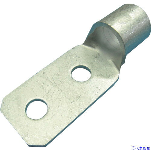 ■DST 裸圧着端子 角形 22-D-5 100個入り 22D5(4219927)[送料別途お見積り][法人限定][掲外取寄]