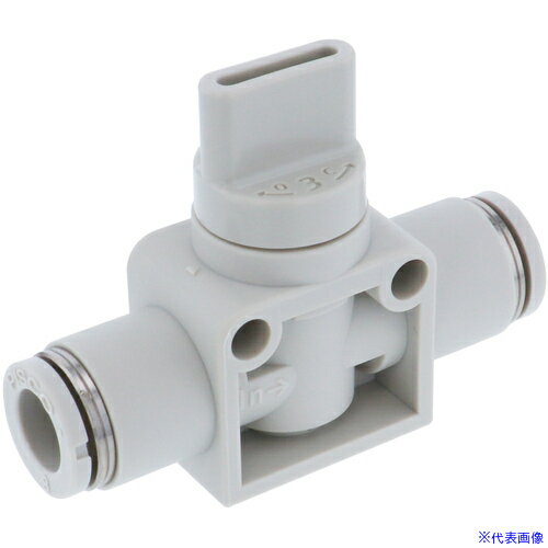 其它 - ■PISCO ハンドバルブ ユニオンストレート HV442W(4234041)[送料別途見積り][法人・事業所限定][掲外取寄]