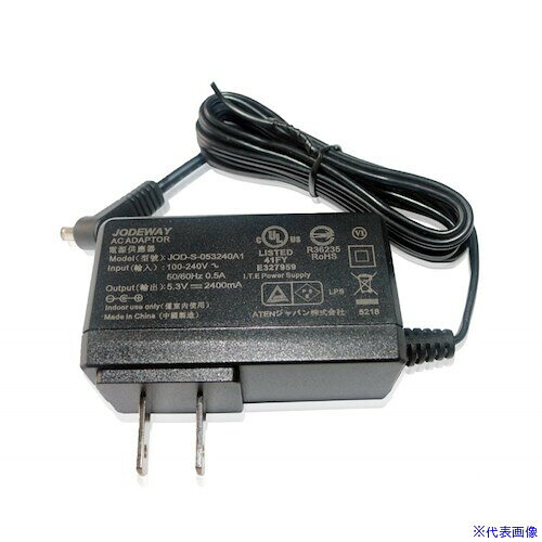 オレンジブック トラスコ中山　TRUSCOATEN ATEN製品用電源アダプタ(入力:AC100V〜240V50〜60Hz出力:DC5V3A) 〔品番:0AD80B0530M1〕[ 注番:4250618]特長仕様仕様2●入力(V)：AC100V〜240V　50〜60Hz　　出力：DC5V　3A材質/仕上セット内容/付属品注意原産国（名称）中国JANコード本体質量0.121kgオレンジブック トラスコ中山　TRUSCOATEN ATEN製品用電源アダプタ(入力:AC100V〜240V50〜60Hz出力:DC5V3A) 〔品番:0AD80B0530M1〕[注番:4250618][本体質量：0.121kg]分類》電子機器》電設配線部品》プラグ・コンセント☆納期情報：メーカー取り寄品（弊社より発送）