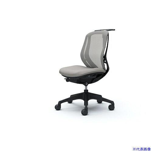 ■OKAMURA シルフィー 肘なし 背メッシュ ロー ブラックボディ ハンガー有 ランバー無 樹脂脚 C632XRFMR3(4273993)[送料別途お見積り][法人限定][外直送] first34-23772267 ファーストFACTORY パッケージ画像