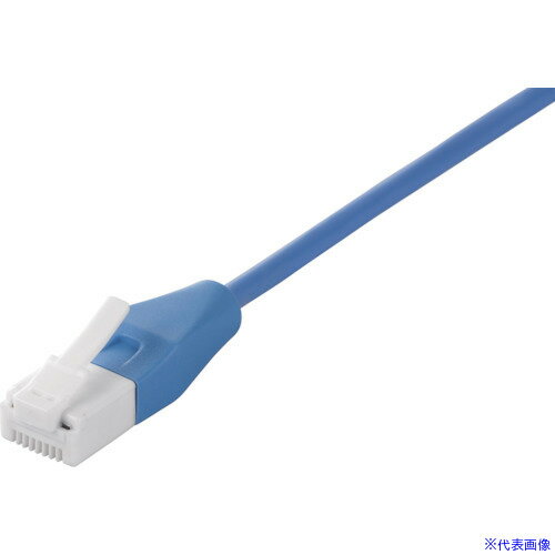 ��BUFFALO Cat6 �ĥ���ޤ�ʤ�LAN�����֥� ����� ���ȥ졼�� 2m �֥롼 BSLS6SU20BL2(4282668)[�������Ӥ����Ѥ�][ˡ��...