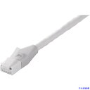 ■BUFFALO ツメの折れないLANケーブル カテゴリー6 ストレート スタンダード 1m ホワイト BSLS6NU10WH2(4284278)[送料別途お見...