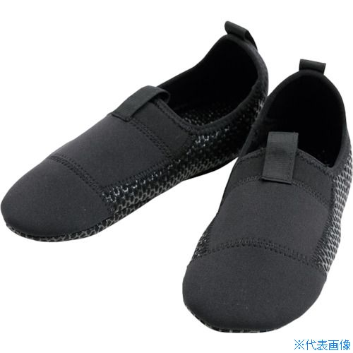 ■はたラク 作業靴 FUNBAREL(フンバレル) ブラック 3L(26.5〜27.5) 46110020061(4293331)