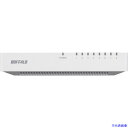 ■バッファロー 10/100Mbps対応 スイッチングHub プラスチック筐体/電源外付けモデル 8ポート ホワイト LSW4TX8EPWHD(4293634)...