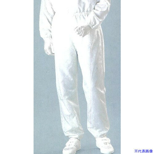 ■MAX CLEAN クリーンパンツ ホワイト 3Lサイズ 6105A3L(4295836)[送料別途お見積り][法人限定][掲外取寄]