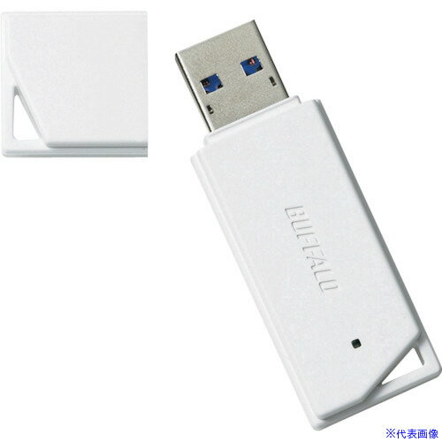 BUFFALO USB3.1(Gen1)/USB3.0б USB꡼ Х塼ǥ 16GB ۥ磻 RUF3K16GBWH(4...