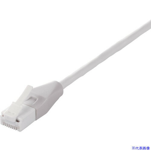 オレンジブック トラスコ中山　TRUSCOBUFFALO ツメ折れないCat6 LANケーブル やわらか 10m ホワイト 〔品番:BL6TNY100WH〕[ 注番:4299813]特長●Cat6対応のツメの折れないLANケーブルです。●ケーブルがやわらかく凹凸のある壁沿いの配線にも最適です。●抜き差しがしやすいコネクターデザインです。仕様●色：ホワイト●カテゴリ種類：カテゴリ6●プラグタイプ：RJ-45コネクター●ケーブル色：ホワイト●ケーブル長(m)：10仕様2●ツメ折れないCat6 LANケーブルやわらか 10m ホワイト材質/仕上セット内容/付属品注意原産国（名称）非公開JANコード4950190376606本体質量215gオレンジブック トラスコ中山　TRUSCOBUFFALO ツメ折れないCat6 LANケーブル やわらか 10m ホワイト 〔品番:BL6TNY100WH〕[注番:4299813][本体質量：215g]分類》電子機器》電設配線部品》LANケーブル☆納期情報：メーカー取り寄品（弊社より発送）