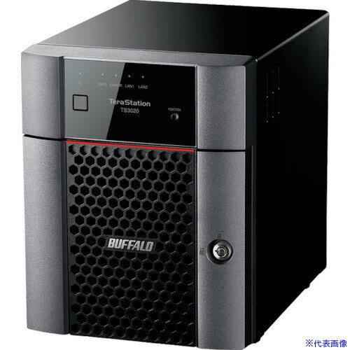 ■BUFFALO TeraStation TS3420DNシリーズ 4ベイデスクトップNAS 8TB TS3420DN0804(4299889)