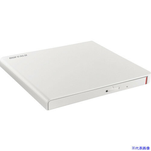 ■バッファロー USB2.0対応 ポータブルDVDドライブ 再生/書込ソフト添付 ホワイト DVSMPLS8U2WHB(430537..
