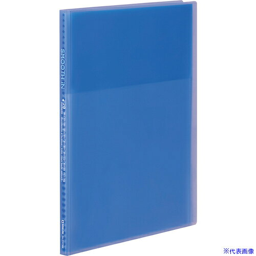 ■KING JIM キングジム CF スム−ズイン(透明)20P 青 173TSMB(4310548)[送料別途お見...