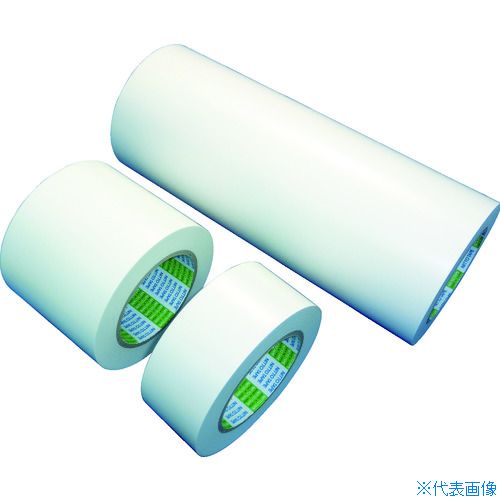 ■日東 金属板用表面保護フィルム SPV−202R 0.12mm×100mm×50m ホワイト 202100(4321260)