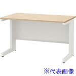■ウチダ SCAENA H700/平デスク SSL127 OW/LF 51163943(4325514)[送料別途お見積り][法人限定][外直送]