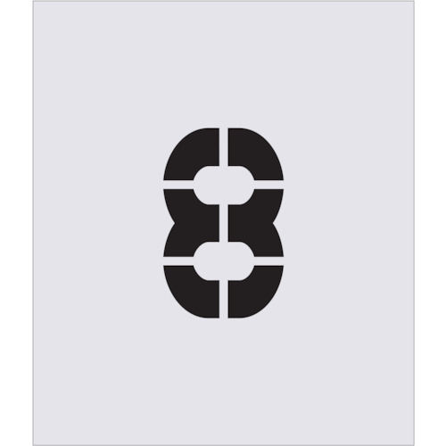 ��IM ���ƥ󥷥� 8 ʸ��������150��95mm AST68(4341546)