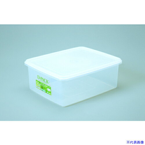 ■SANKO pla 054364 食品保存容器 ディーパック D12 Na ナチュラル 339×421×164 54364(4357968)×16[送料別途見積り][法人・事業所限定][外直送]