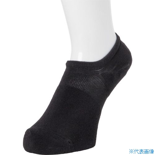 ■okamoto 婦人ココピタ あったか実感スニーカー丈23-25CM ブラック 3307002490(4361227)×40[送料別途お..