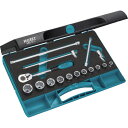 ■HAZET ソケットレンチセット(6角タイプ・差込角9.5mm) 880N1(4395204)