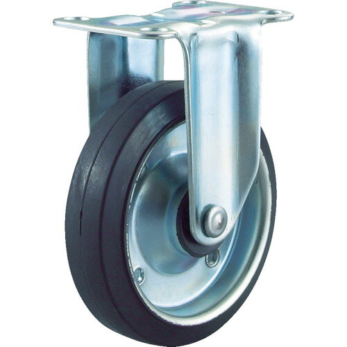 ■TRUSCO プレス製運搬車用固定キャスター Φ130 TR130K(4408616)