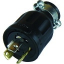 ■アメリカン電機 引掛形 ゴムカバー 接地2P15A250V 3122R(4419570)