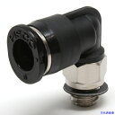 ■PISCO チューブフィッティング ミニエルボチューブ6ネジM6X1色M PL6M6M(4427297)