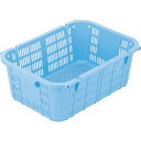 ■RISU メッシュコンテナ 129389 プラスケットNo.250本体26Lブルー金具なし 青 NO250(B)(4460758)